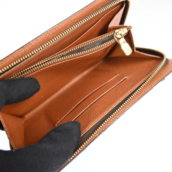 Authentic Louis Vuitton Zippy Browns Monogram Wallet bsj161-121125 - Picture 13 of 16